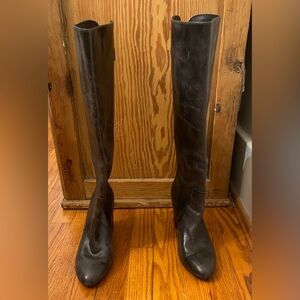 Isola Black Leather Boots